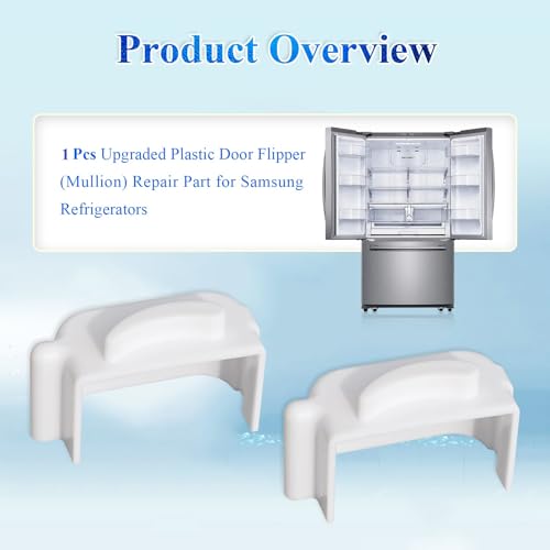 Refrigerator Mullion Door Flipper Repair Topper for Samsung – 1 Pc WFCYX