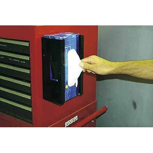 Lisle 20130 Magnetic Glove Dispenser,United States, Black
