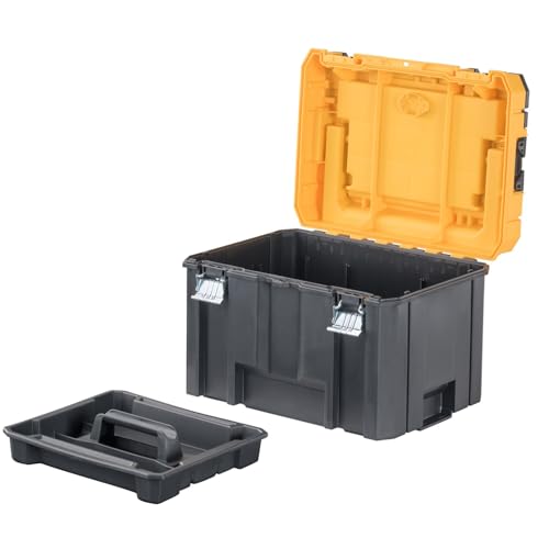 DeWalt TSTAK Deep Toolbox with Long Handle—Extra Large, Fixed Divider