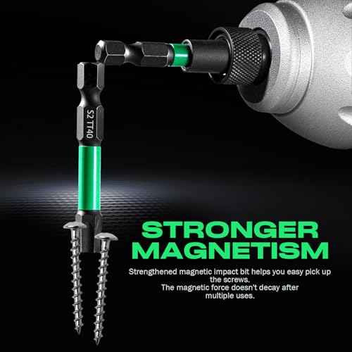 27PCS Impact Torx Bit Set (TT7-TT40), S2 Steel Security with Tamper Proof & Magnetic Screwdriver Bits, 1"&2" Long CNC Machined Torx Set with Compact Storage Case