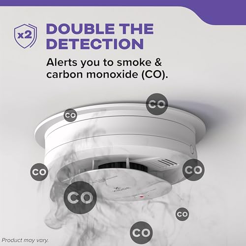 Kidde Smoke & CO Detector 30CUAR-V Hardwired with AA Backup 1 Pack