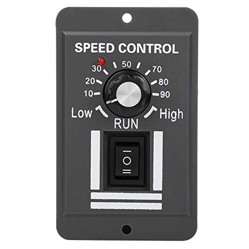DC 12-60V 20A Motor Speed Controller for DC Brush Motors, Forward/Reverse Regulator
