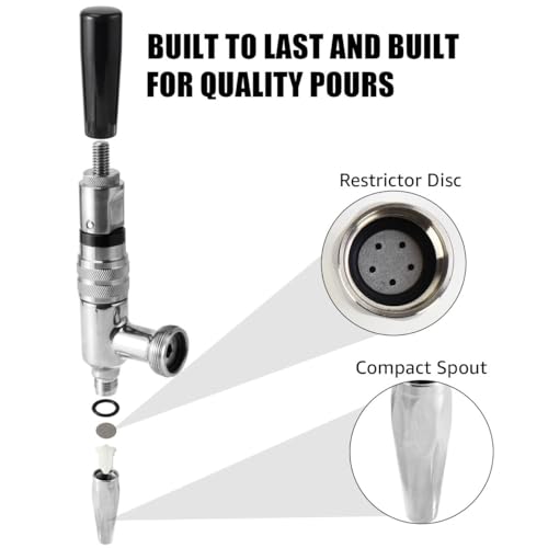 MRbrew Stout Beer Coffee Faucet 304 Stainless Steel Nitro Tap