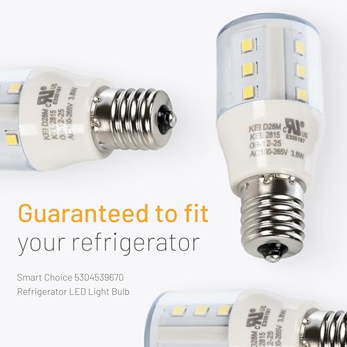 Smart Choice 5304517886 LED Refrigerator Light Bulb – Daylight White Replacement