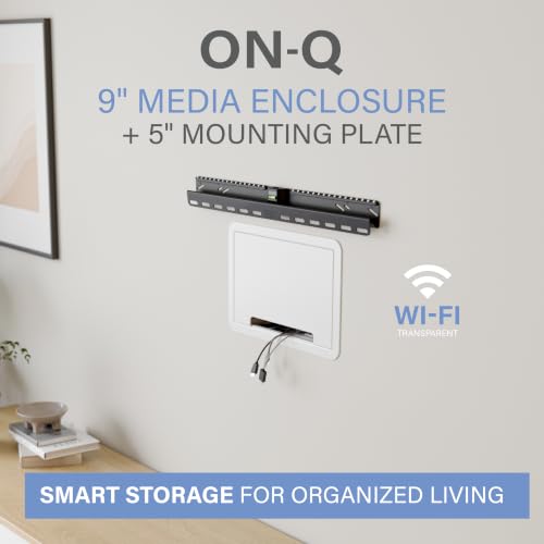 Legrand OnQ 9-In Wall Media Box for Cable & Device Management