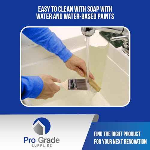 Pro Grade - Paint Brushes - 2Pk - Paint Brush Set