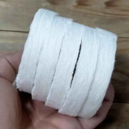 ?????? ???? 5 Pcs 3'' Cotton Polishing Wheel, 3/8'' Arbor Abrasive Buffing Wheel Fine Finishing Kits Lapidary Polishing Set for Bench Grinder/Buffer