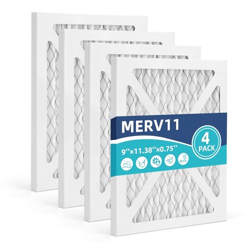 DH65 DR65 MERV 11 Replacement Filter (4 Pack) for Honeywell TrueDRY Dehumidifier