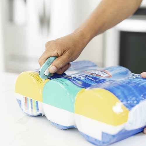 Slice Mini Box Cutter | Manual Retracting | Safe Ceramic Box Cutter Lasting 11x Longer than Metal | Box Opener | 1 Pack | Mint