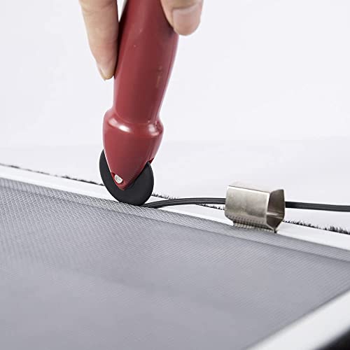 FLYZZZ Screen Spline 0.125 Inch (1/8 Inch), 100 Ft for Narrow Grooves — Not for Standard Windows