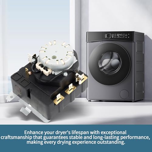 GE Dryer Timer TMD1EM35 WE04X25280 Replacement for GTD33EASK0WW GTX22EASK0WW