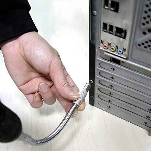 Guyuyii 2 Pcs Flexible Drill Bit Extension - 1/4 Inch Magnetic Hex Shaft, 360¡Æ Rotating Bendable Drill Bit Extender for General Use, Home Repairs, DIY Projects, and Screw Retrieval - 7.9" and 11.8"