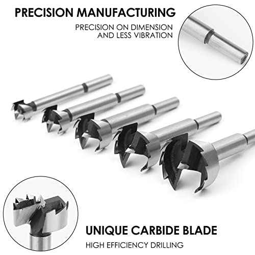 1-7/8 Inch Forstner Bit - Forstner Drill Bit 1-7/8" for Wood by Round Shank