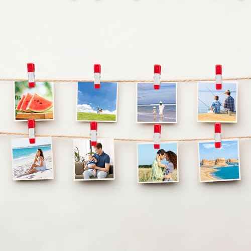 30 Pcs Small Spring Clamp,2 Inch Mini Clamps,Heavy Duty Spring Clamps Maximum Opening Of 0.78 Inch,Pvc Plastic Coated Handle,Perfect For DIY, Woodworking, Home Decoration, Or Industrial Production,Red