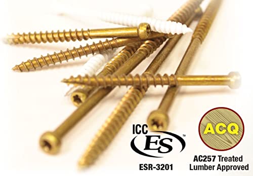 GRK 119728#8 x 2 FIN/Trim™ Finishing Trim Head Screws 100 Count