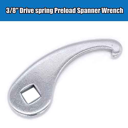 3/8" Drive Preload Spanner Wrench,Motorcycle Repair Tools,Suspension Shock Adjustment Tool for Can am Ryker