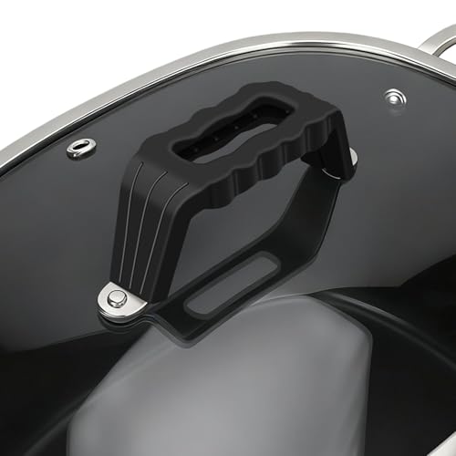 Silicone Lid Handle Cover for Ninja Foodi + Possible Cookers 6.5/8.5 Qt – Heat-Resistant Sleeve