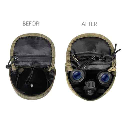 Tactical NVG Pouch£¬MOLLE Night Vision Carrying Case£¬Soft Padded Multi-Purpose Utility Pouches.