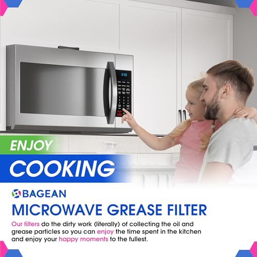 Bagean 2-Pack Microwave Filter 5.78 x 12.91 in Fits Whirlpool W10208631A