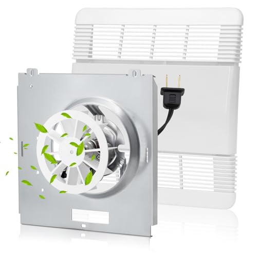 Criditpid Replacement Motor & Fan Grille for Broan Nutone 763RLN 50 CFM Bathroom Exhaust Fan