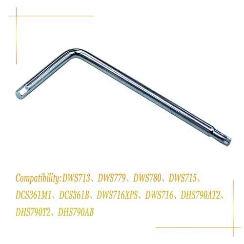 N600007 Miter Saw Wrench Miter Saw Blade Replacement Tool£¬ For DeWalt DWS713, DWS779, DWS780£¬DWS715£¬ DCS361M1 (1 Pcs) (1pack)