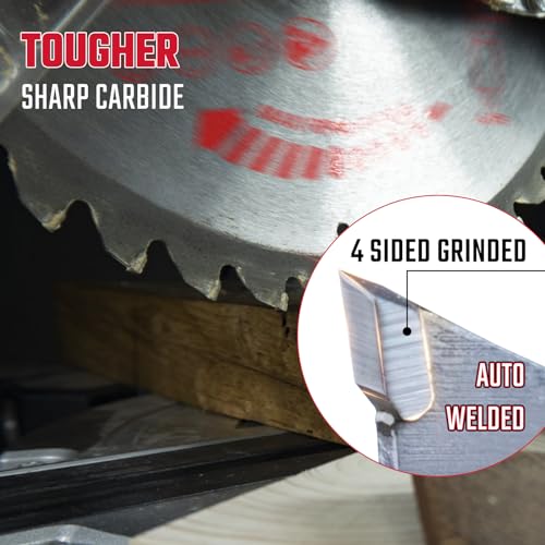 Revvstark 5-1/2 Inch Circular Saw Blade 10mm Arbor 24T & 48T for Wood Cutting