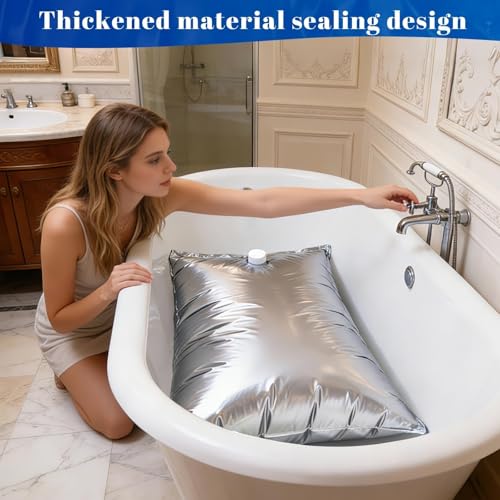 TOHONGADON 116 Gallon Aluminum Foil Emergency Water Storage Tank for Family Preparedness