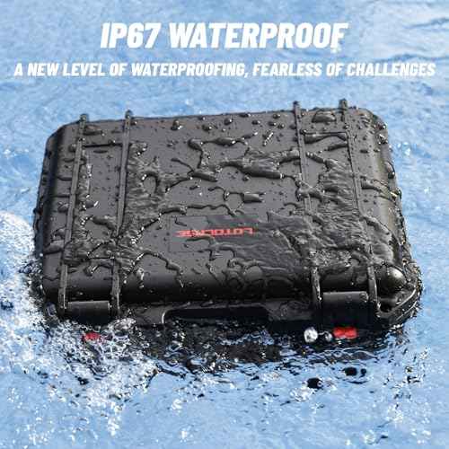 Case for Milwaukee Oscillating Multi Tool - Power Tools Box for Milwaukee M18 M12 2836-20/2626-20/2526-20/2426-20, Waterproof Hard Tool Box for Milwaulkee Fuel Multi-tool/Battery/Charger (Case Only£©