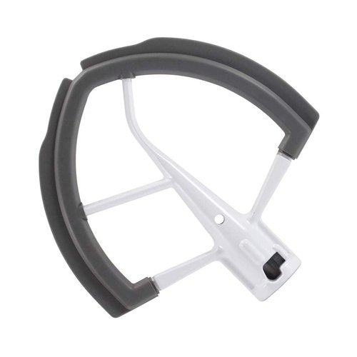 Flex Edge Beater for Kitchen Aid Mixer 6 Quart Bowl-Lift Stand Mixer Bowls, 6 QT Flat Edge Beater with Flexible Silicone Edges Bowl Scraper