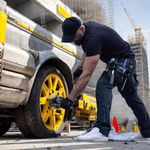 Holster Z 2.0 Leg Tool Pouch,Men's Electrician Tool Pouch with Belt Clip