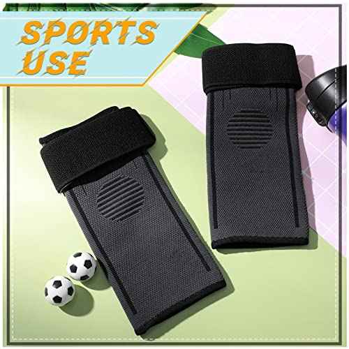 Tarpop 1 Pair Ankle Brace for Kids Compression Ankle Sleeves Adjustable Foot Support Brace Elastic Guard for Children Boys Girls Sports Running Jogging Dance Fitness Gymnastics(Black,X-Small)