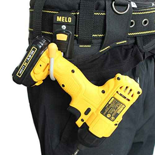 MELOTOUGH Tool Belt Hook and Holster for Cordless Drill