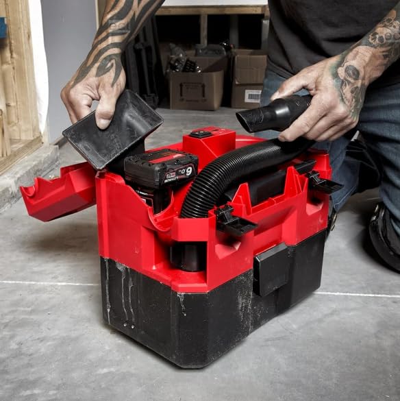 Milwaukee M12 Fuel 1.6 Gallon Wet/Dry Vacuum Cleaner 3-in-1 Tool