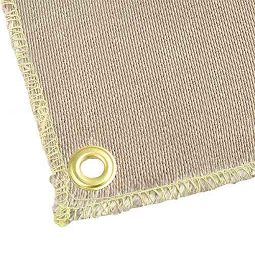 12 inches x 12 inches Heat Shield Welding Pad, Soldering Torch Flame Protector, High Temp Heat Resistant Cloth Fiberglass Mat