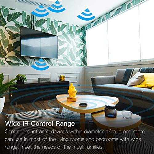 MOES Standard WiFi IR Universal Remote Controller for AC TV DVD Alexa Google