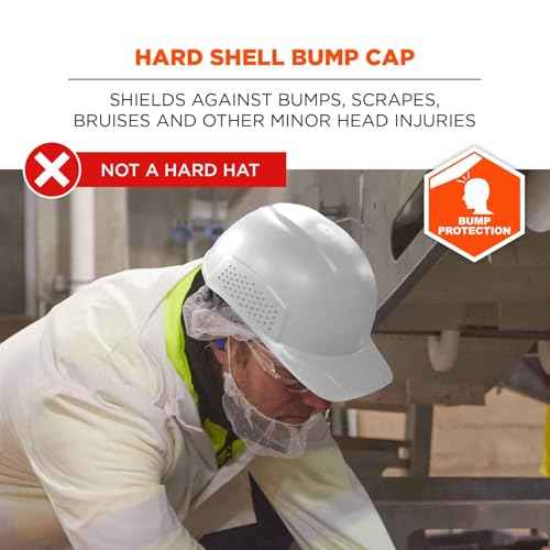 Ergodyne Skullerz 8951 Vented Hard Shell Bump Cap with Suspension