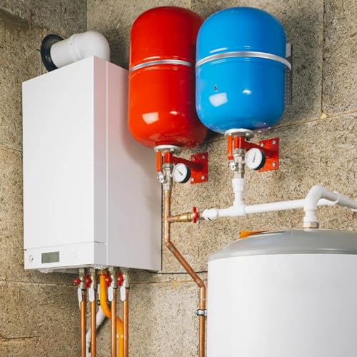 JUGGHOME 1 Set Expansion Tank Mounting Bracket with Support Straps for Hot Water & Propane Tanks