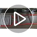 Hausse 13ft Retractable Fire Escape Ladder for Second-Story Emergency Escape