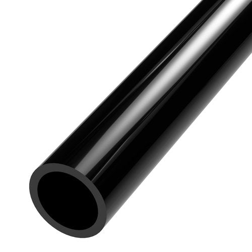 FORMUFIT PVC Pipe, 3/4" Size, (1.050" Actual OD) Sch 40 Furniture Grade, Black (40"L x 3-Pack) DIY Structural for Greenhouse, Garden, Dog Agility and Maker Projects - P034FGP-BK-40x3