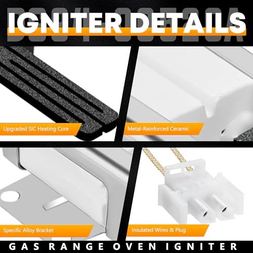 Samsung DG94-00520A Oven Igniter for NX58H5600SS NX60A6511SS NX58H9500WS