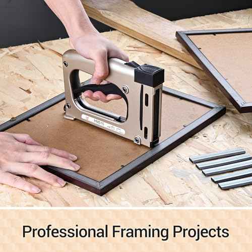 meite Flexible Points, 5/8" (15 mm) Picture Frame Point Nails Refill (1000PCS) for Point Driver, Ideal for Photo Frame Panels and Artwork Fixation