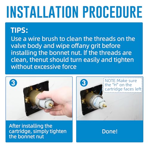 Ahenbal Replacement Bonnet Nut for Delta R10000 Shower Valves - Brass, Leak-Proof Seal