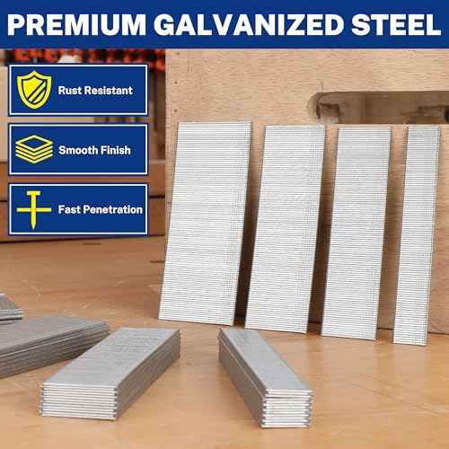 WORKPRO 1200 Count 18 Gauge Brad Nails, (2£¢,1-1/2£¢,1-1/4£¢,3/4£¢), Universal Brad Nail Gun Nails for Pneumatic & Electric Brad Nailers