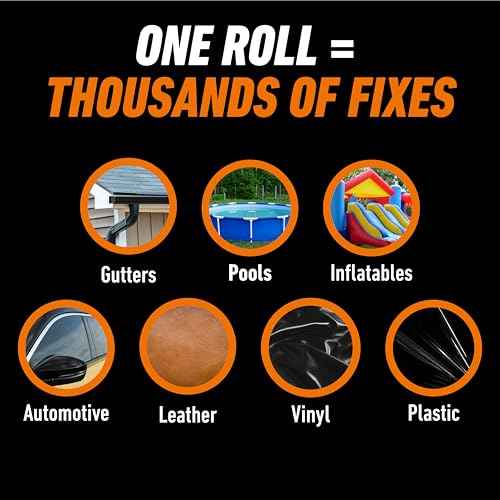 Gorilla Crystal Clear Tape, 1.88¡± x 18 yd (Pack of 1) - Weather Resistant for Indoor or Outdoor Projects and Repairs