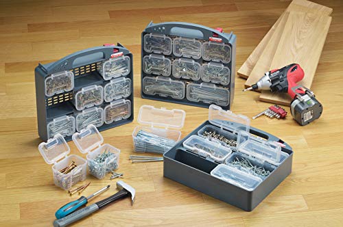 Astage AU 9-Unit Mini Case Set with Belt Hooks – 30.5 W x 7 D x 29 H cm, Japanese Made