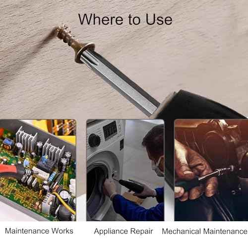 T25 Security Torx Bits Tamper Proof Star Screwdriver Bit Set 4 Inch Long, S2 Steel Magnetic Impact Driver Torque Drill Bits Torx Head 1/4 Inch Hex Shank for Automotive, Electronics, DIY Repairs