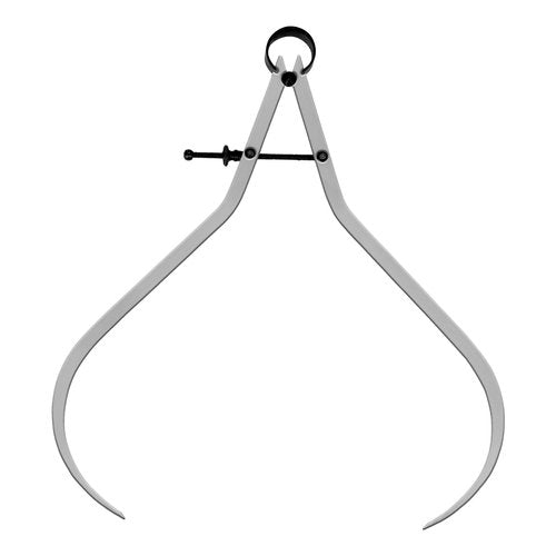 12-1/4" Outside Caliper (452-12) – Precision Measuring Tool for Lathe Work, Metal Fabrication, Wood Turning, and Automotive Use – Replaces General Tools