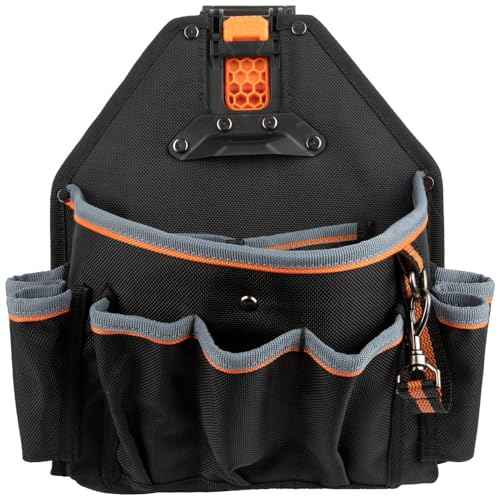 Klein Tools MODbox Tool Pouch, Electrician Bag, Quickly Attach and Release from Tool Belts and MODBox Rail System