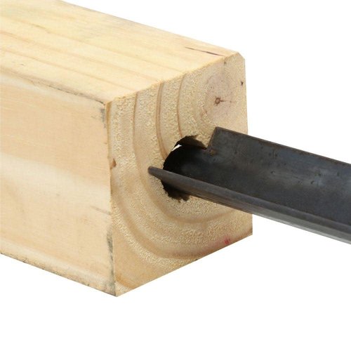 Architectural Mailboxes 23" Height, No Dig, 4x4 Wooden Pine Post Insert with Anchor Kit for Slip Over Posts