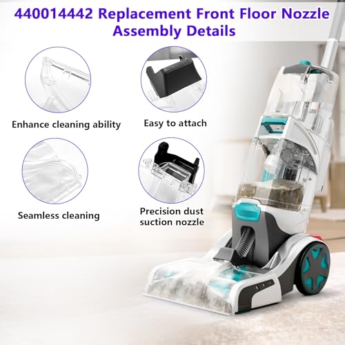 Hoover SmartWash Front Floor Nozzle Replacement - Earthtec 440014442